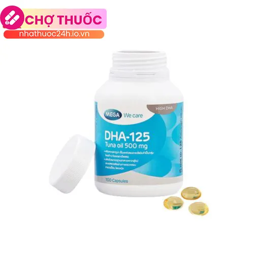 DHA-125 Tuna Oil 500mg Mega