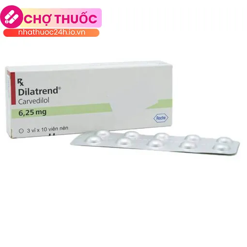 Dilatrend 6,25mg