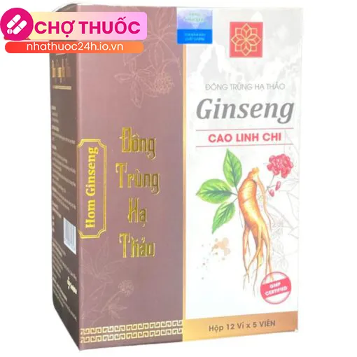 Đông Trùng Hạ Thảo Ginseng Cao Linh Chi