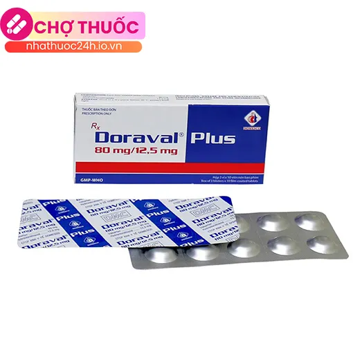 Doraval Plus 80mg/12,5mg