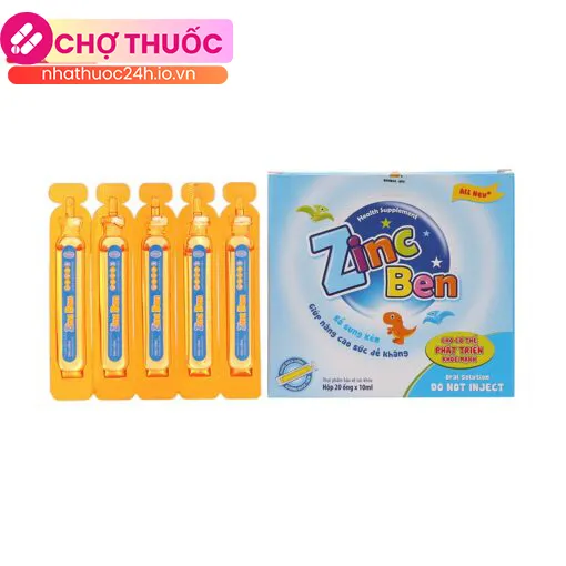 Dung dịch uống Zinc Ben