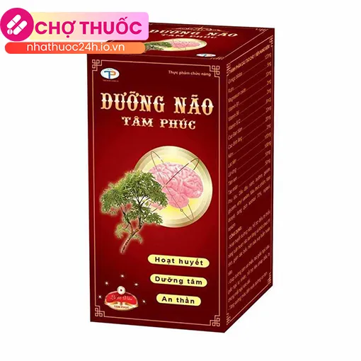 Dưỡng Não Tâm Phúc (Lọ 60 viên)