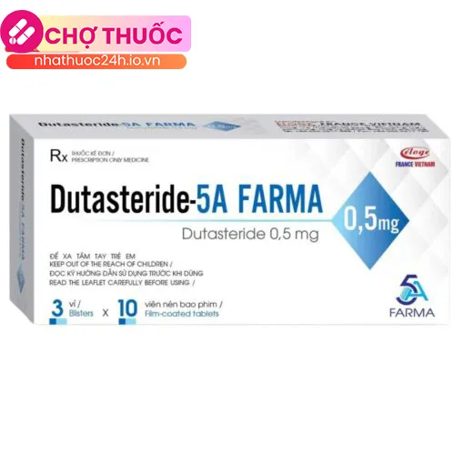 Dutasteride-5A Farma 0.5mg