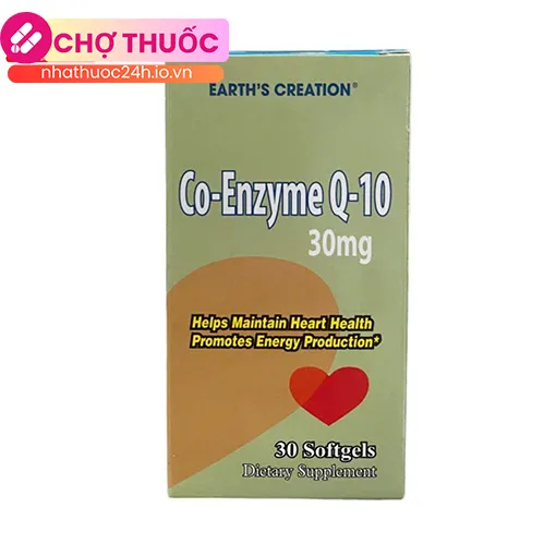 Earth's Creation Co Enzyme Q10 30mg