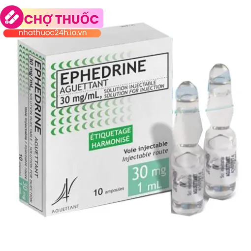 Ephedrine Aguettant 30mg/ml