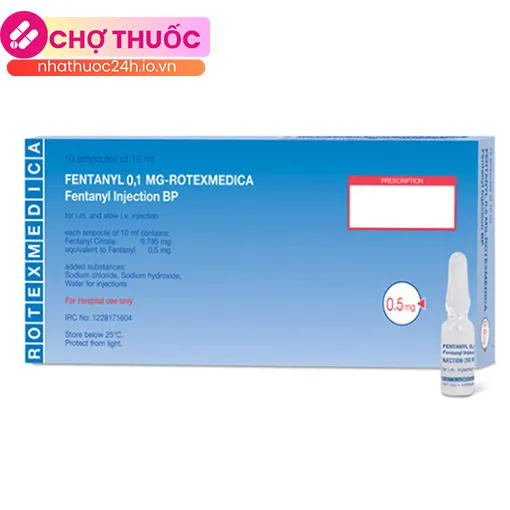 Fentanyl 0,1mg-Rotexmedica