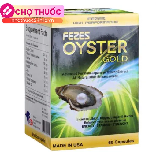 Fezes Oyster Gold (Hộp 60 viên)