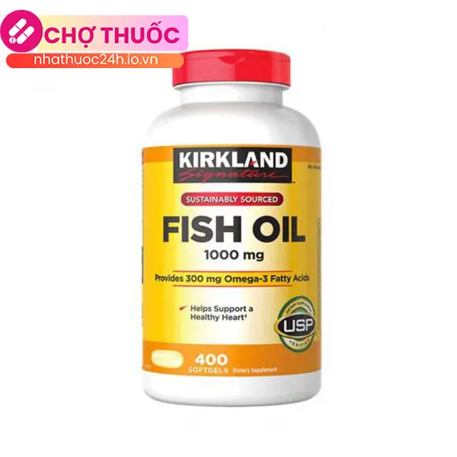Fish oil 1000mg Kirkland Signature