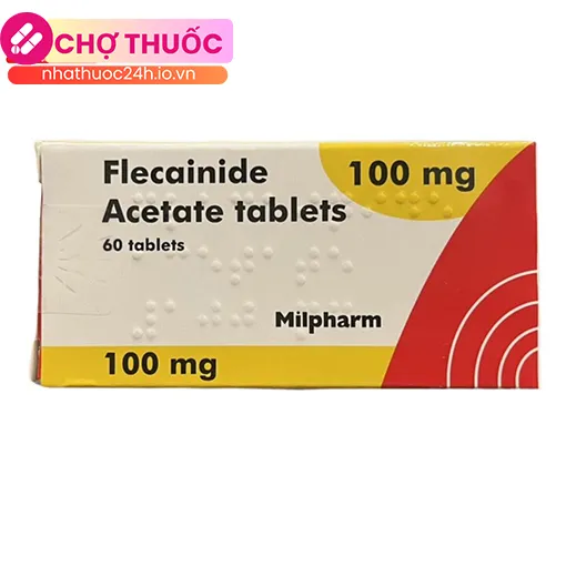 Flecainide Acetate Tablets 100mg Milpharm