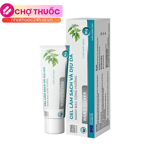 Gel làm sạch và dịu da Nano Bạc Cộng Hưởng