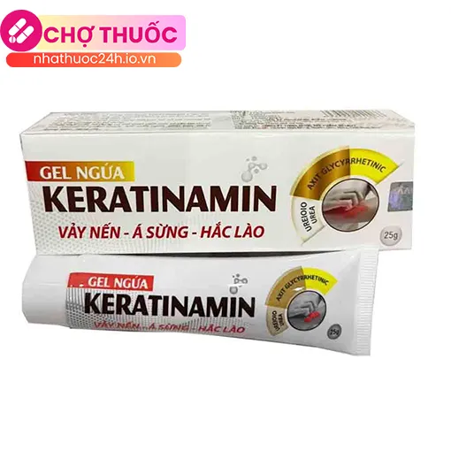 Gel ngứa Keratinamin