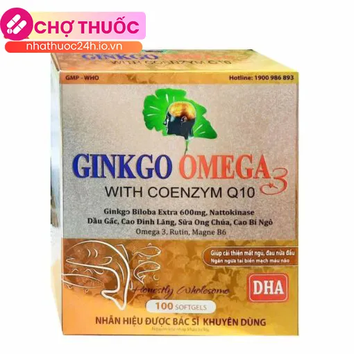 Ginkgo Omega 3 With Coenzym Q10 USA