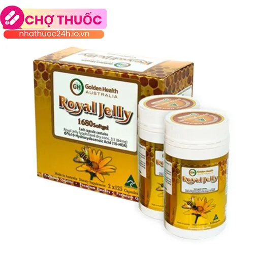Golden Health Royal Jelly 1680 Softgel