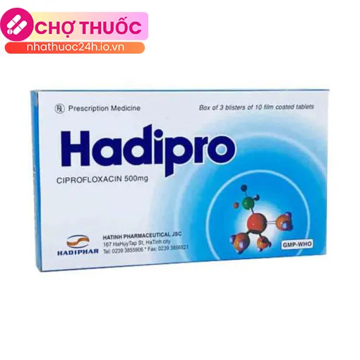 Hadipro (Hộp 30 viên)