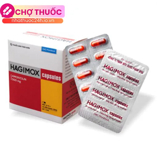 HAGIMOX CAPSULES Đỏ – Cam