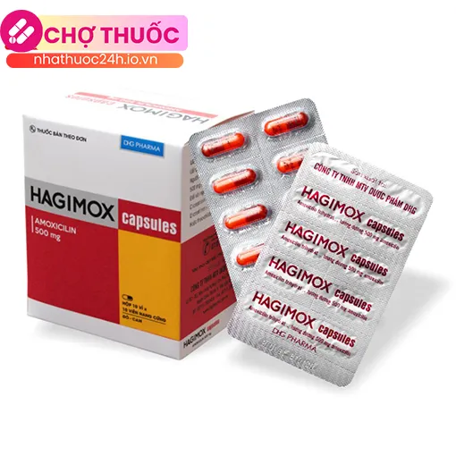 HAGIMOX CAPSULES Đỏ - Cam