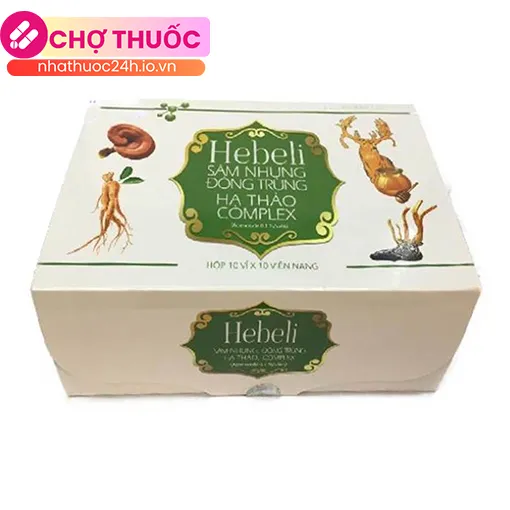 Hebeli Sâm Nhung Đông Trùng Hạ Thảo Complex