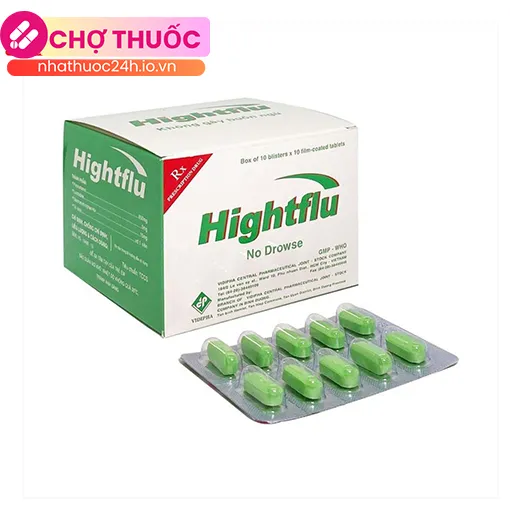 Hightflu (Hộp 10 vỉ x 10 viên)