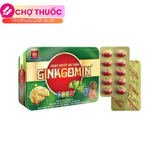 Hoạt Huyết An Thần Ginkgomin