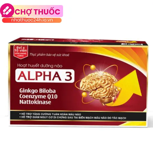 Hoạt huyết dưỡng não Alpha 3