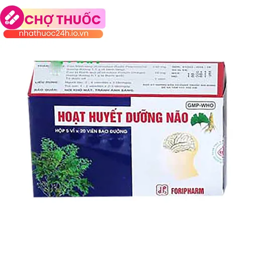 Hoạt Huyết Dưỡng Não Foripharm