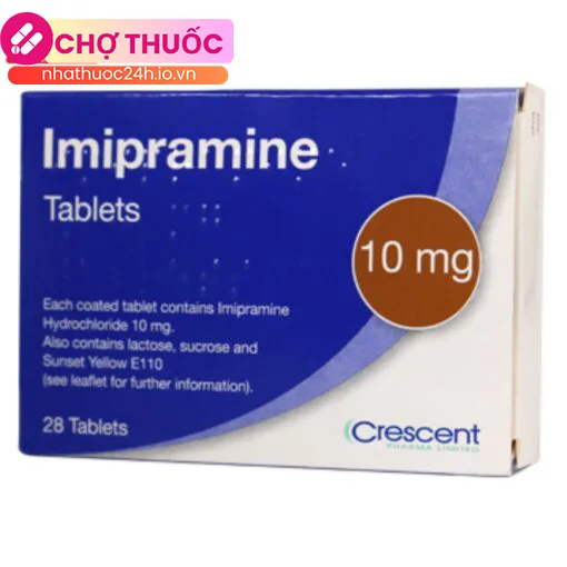 Imipramine Tablets 10mg Crescent