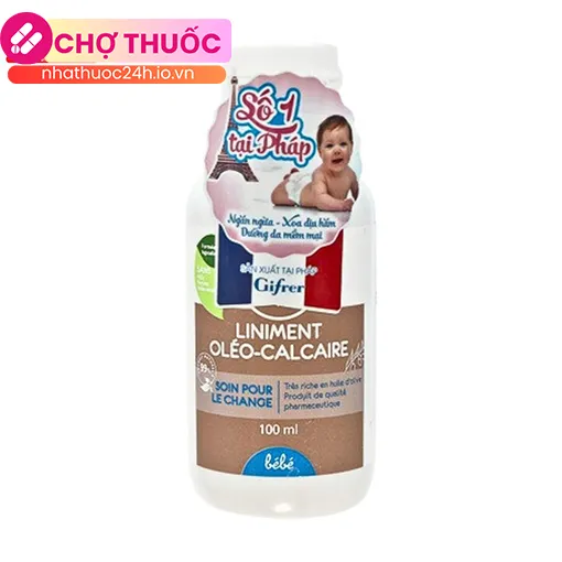 Kem chống hăm Gifrer Liniment Oleo-Calcaire 100ml