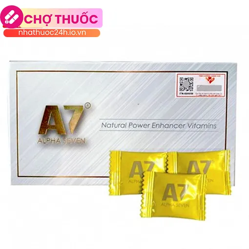 Kẹo cường dương Alpha Seven A7