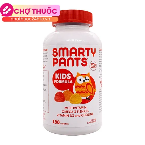 Kẹo dẻo Smarty Pants Kids Complete 180 viên