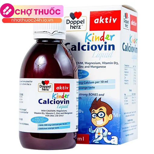 Kinder Calciovin Liquid Doppelherz 200ml