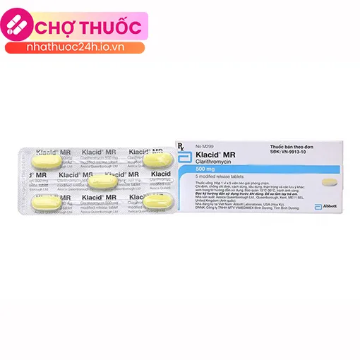 Klacid MR 500mg