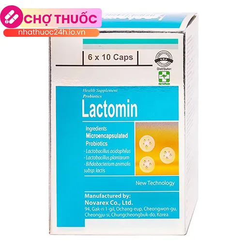 Lactomin (Hộp 60 viên)