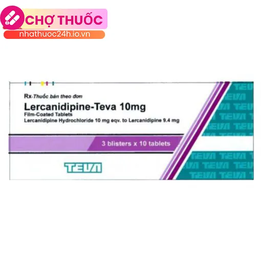 Lercanidipine-Teva 10mg