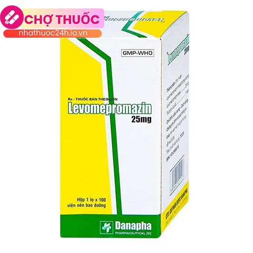 Levomepromazin 25mg (Lọ 100 viên)