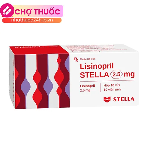 Lisinopril STELLA 2.5 mg