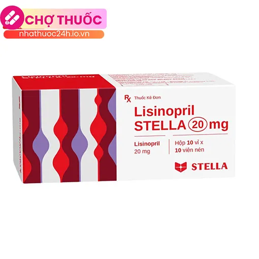 Lisinopril STELLA 20mg