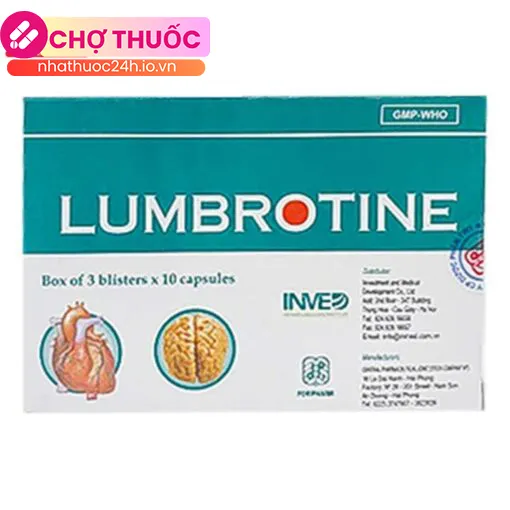 Lumbrotine (3 vỉ x 10 viên)