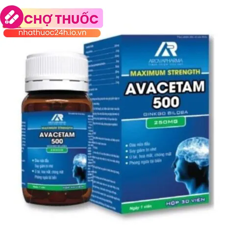 Maximum Strength Avacetam 500