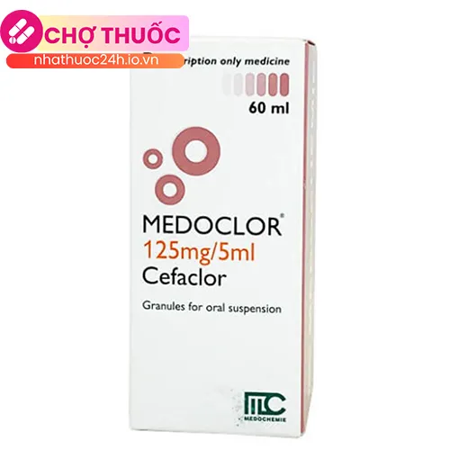 Medoclor 125mg/5ml (Chai 60ml)