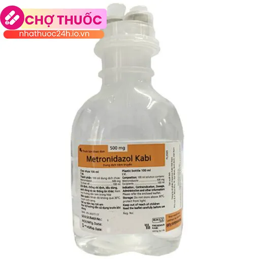 Metronidazol Kabi 500mg/100ml