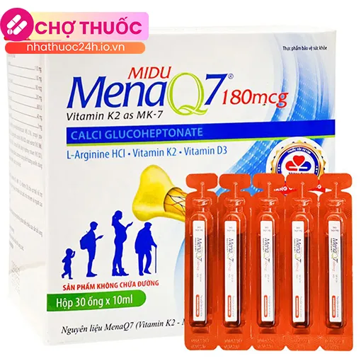 Midu MenaQ7 180mcg (Ống)