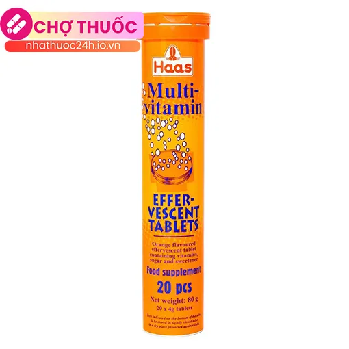 Multi-Vitamin Effer-Vescent Tablets Haas