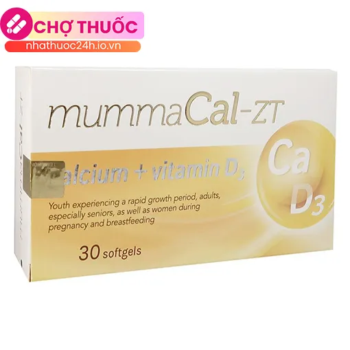 MummaCal-ZT Calcium + Vitamin D3