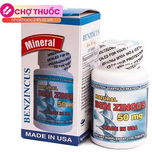 Natural Ben Zincus 50mg