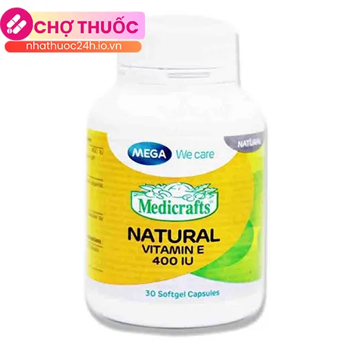 Natural Vitamin E 400IU Mega We Care