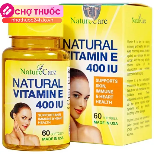 Natural Vitamin E 400IU NatureCare