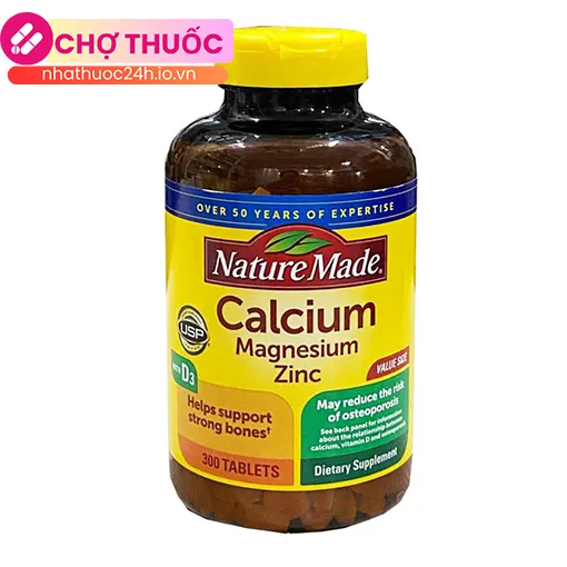 Nature Made Calcium Magnesium zinc
