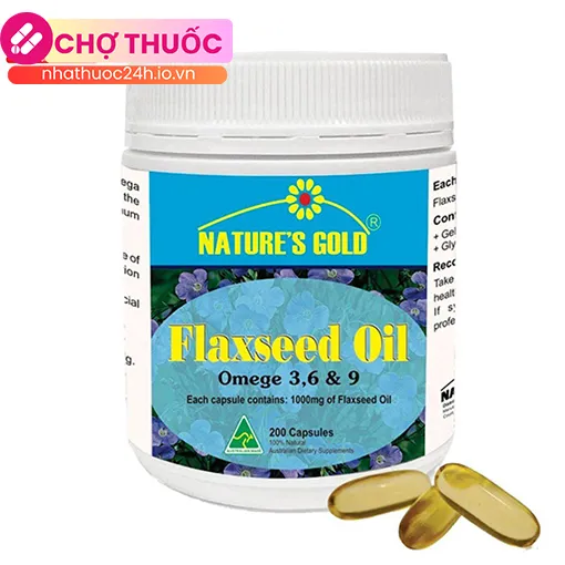 Nature's Gold Flaxseed Oil (Omega 3,6&9)