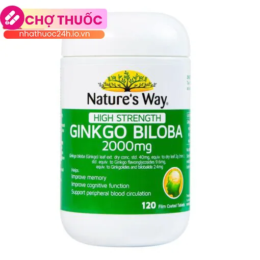 Nature’s Way Ginkgo Biloba 2000mg