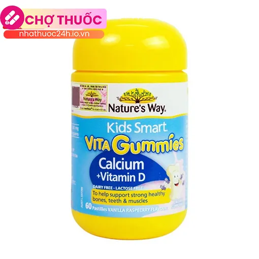 Nature's Way Kids Smart Vita Gummies Calcium + Vitamin D
